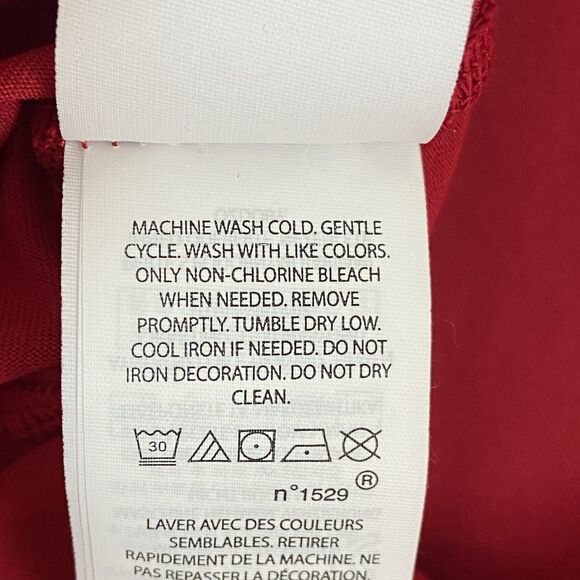 Polo Ralph Lauren Performance Shirt Men's Large Red Short Sleeve Crewneck Sporty - Picture 6 of 7